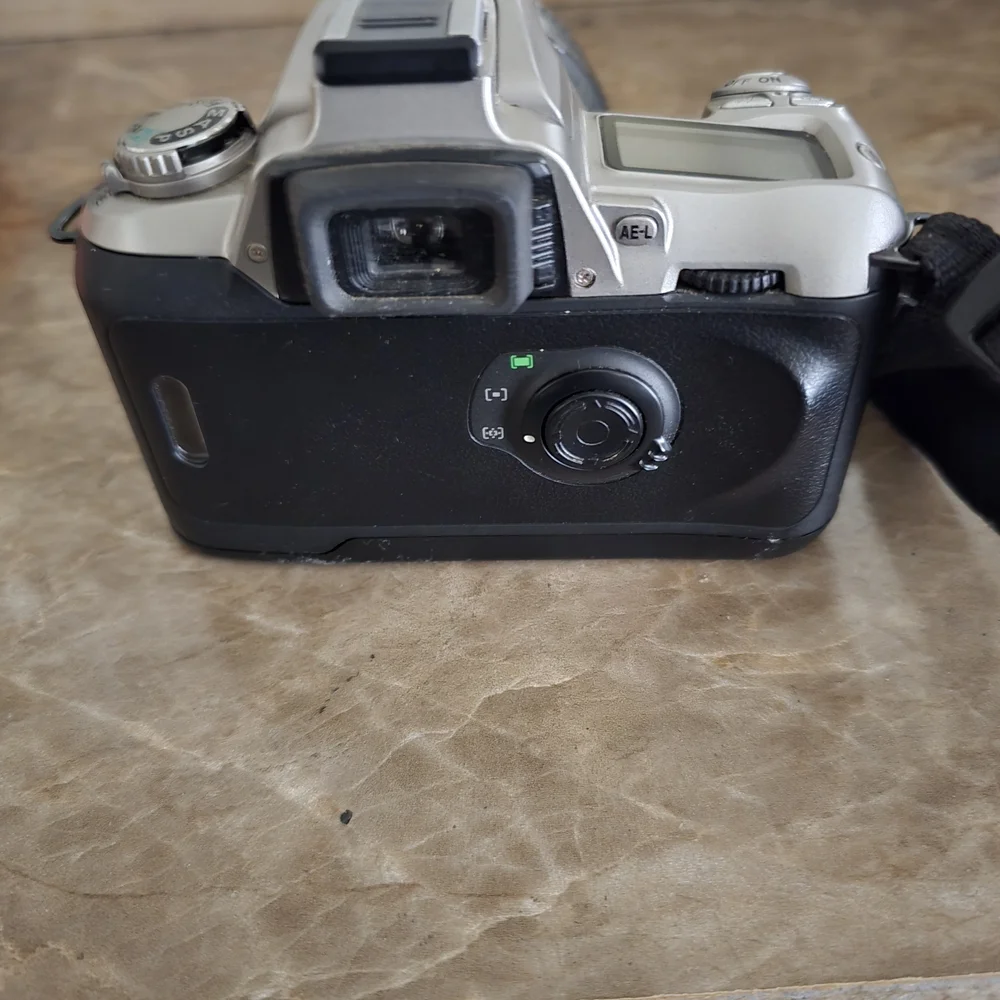 Nikon Silver and Black DSLR Camera